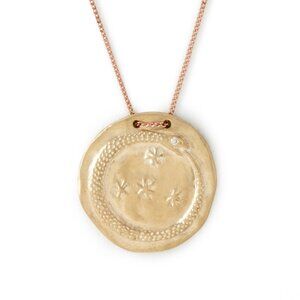 Pascale Monvoisin Idaho N°1 9-karat yellow and rose gold diamond necklace
